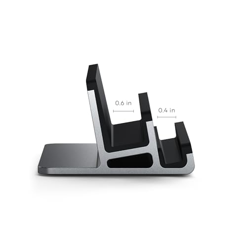 Satechi Dual Vertical Aluminum Stand - Universal Compatibility