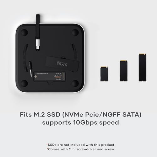 Mac Mini Hub and Stand with SSD Enclosure